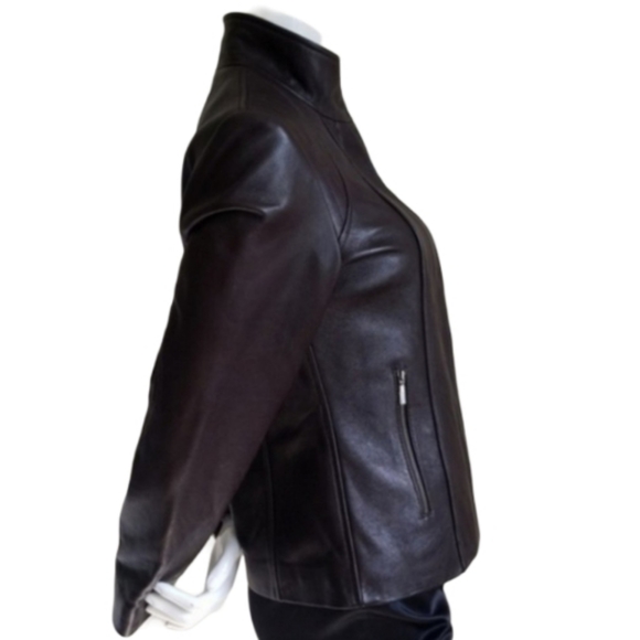 Tonino Lamborghini Leather Jacket NWOT! - Picture 5 of 8
